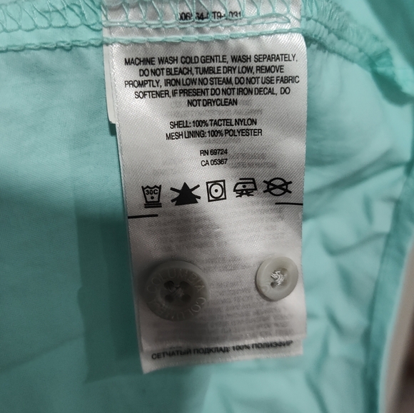 Columbia PFG Omni-Shade Men's Shirt Size XXL Fishing Vent Green Roll Tab Sleeve - Picture 11 of 11